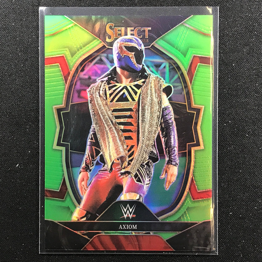 2023 Select WWE AXIOM Concourse Neon Green 56/75 #13