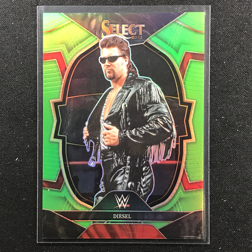2023 Select Wwe Diesel Concourse Neon Green 30/75 No 19