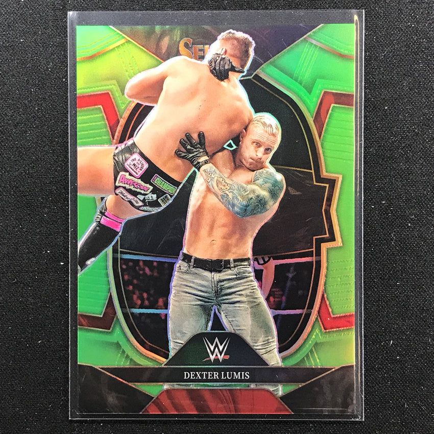 2023 Select WWE DEXTER LUMIS Concourse Neon Green 35/75 #38