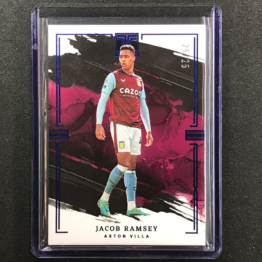 2022-23 Impeccable Epl Jacob Ramsey Base Sapphire 25/25