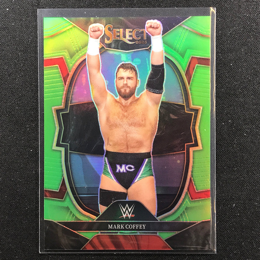 2023 Select WWE MARK COFFEY Concourse Neon Green 2/75 #55