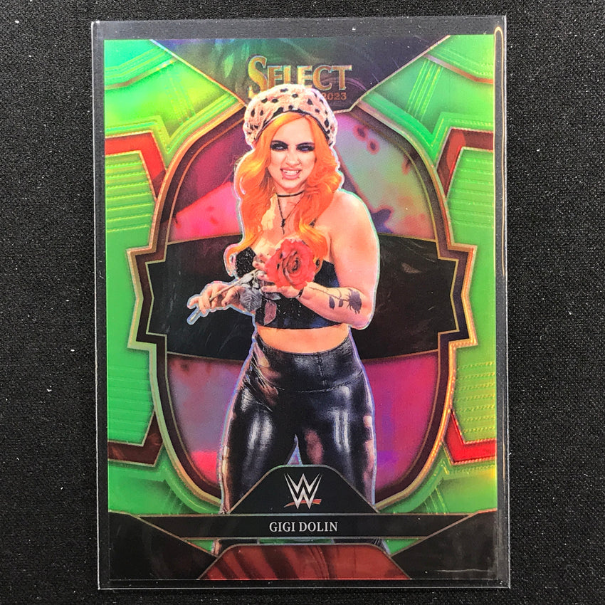 2023 Select Wwe Gigi Dolin Concourse Neon Green 15/75 No 83