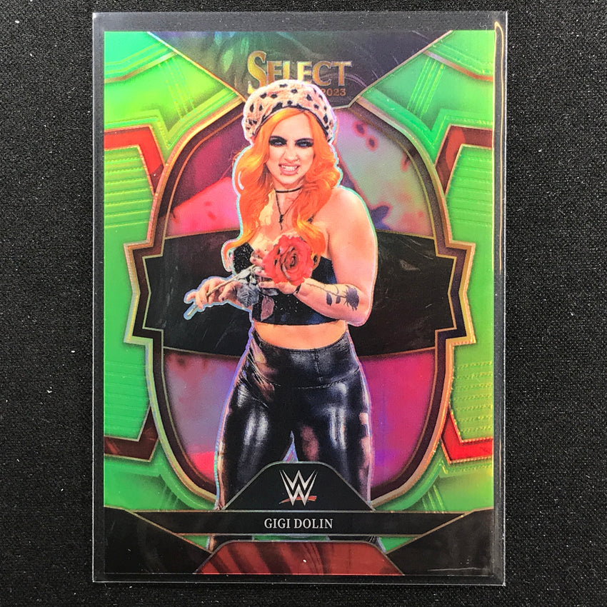 2023 Select Wwe Gigi Dolin Concourse Neon Green 45/75 No 83
