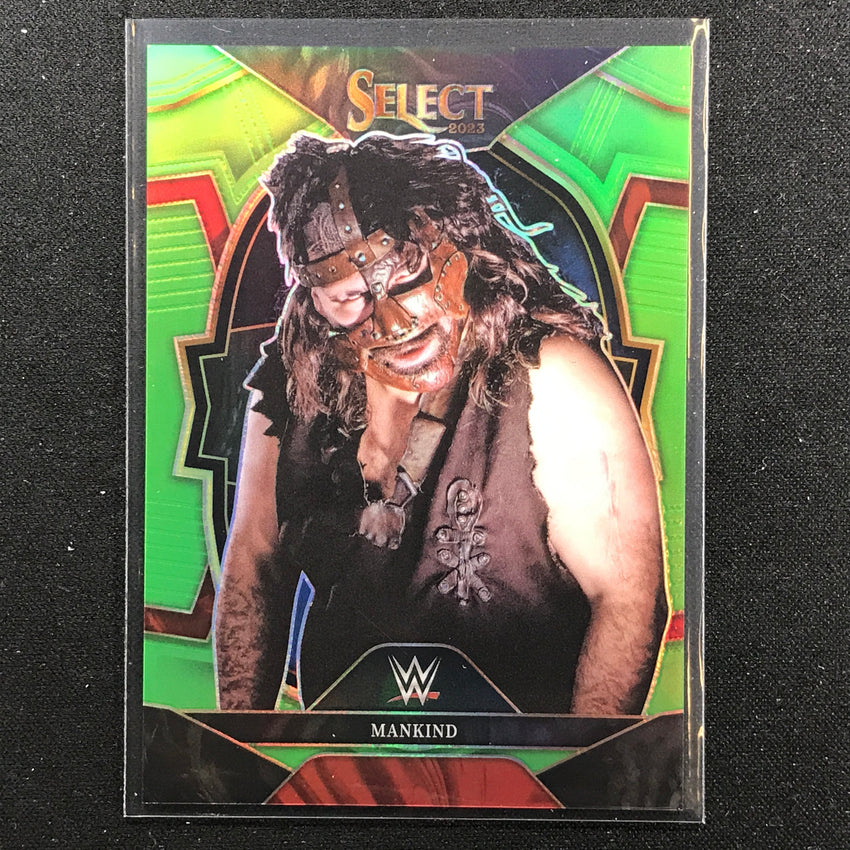 2023 Select Wwe Mankind Concourse Neon Green 33/75 No 89