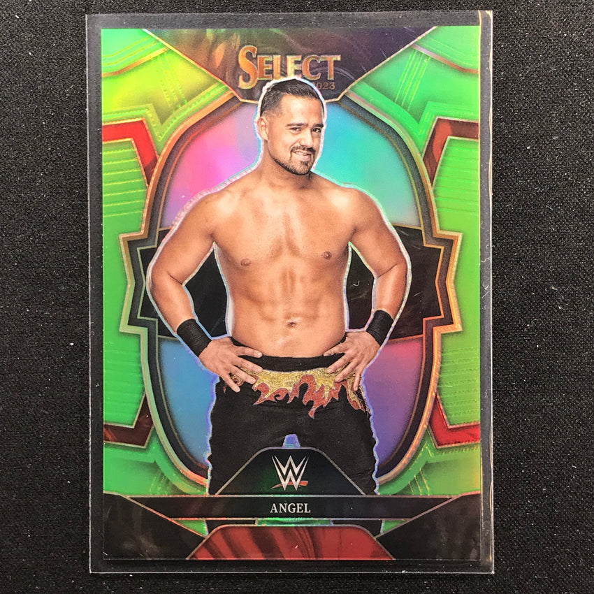 2023 Select WWE ANGEL Concourse Neon Green 36/75 #90