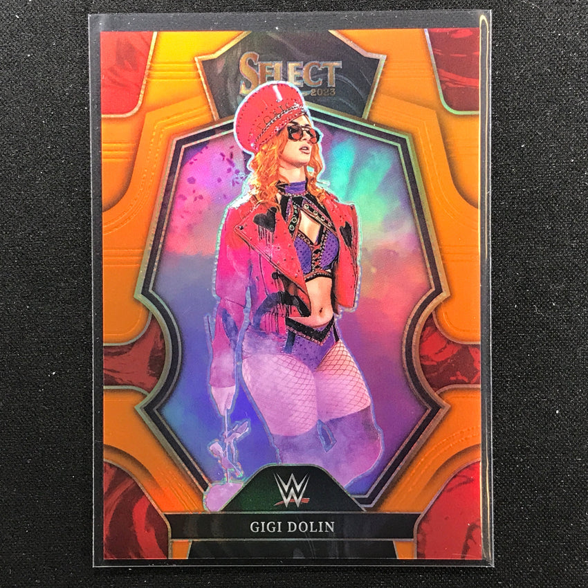 2023 Select Wwe Gigi Dolin Premier Level Orange 43/49