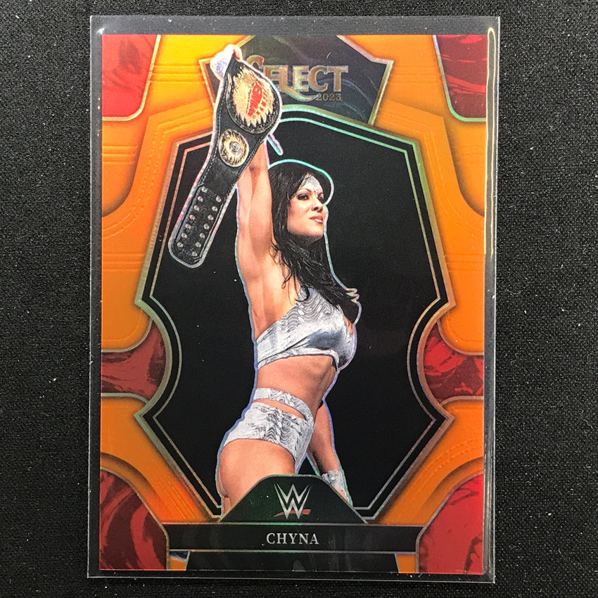 2023 Select Wwe Chyna Premier Level Orange 43/49