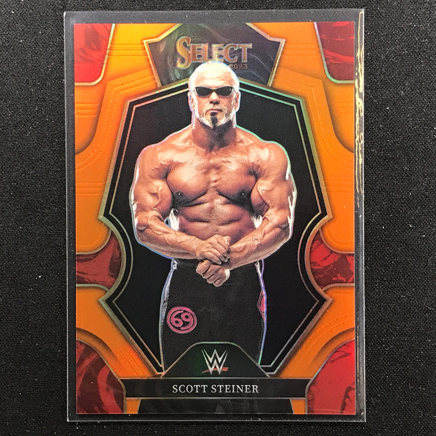 2023 Select Wwe Scott Steiner Premier Level Orange 41/49