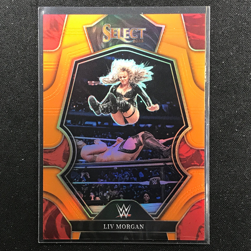 2023 Select Wwe Liv Morgan Premier Level Orange 11/49