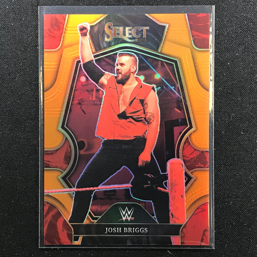 2023 Select Wwe Josh Briggs Premier Level Orange 1/49