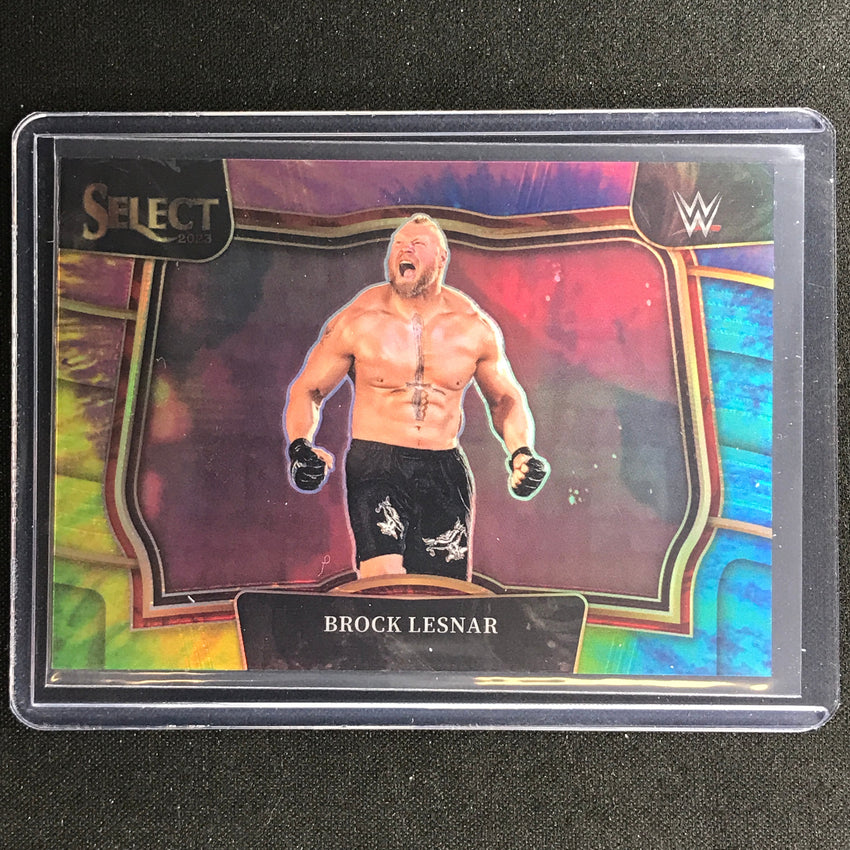 2023 Select Wwe Brock Lesnar Ringside Tie-dye 13/25