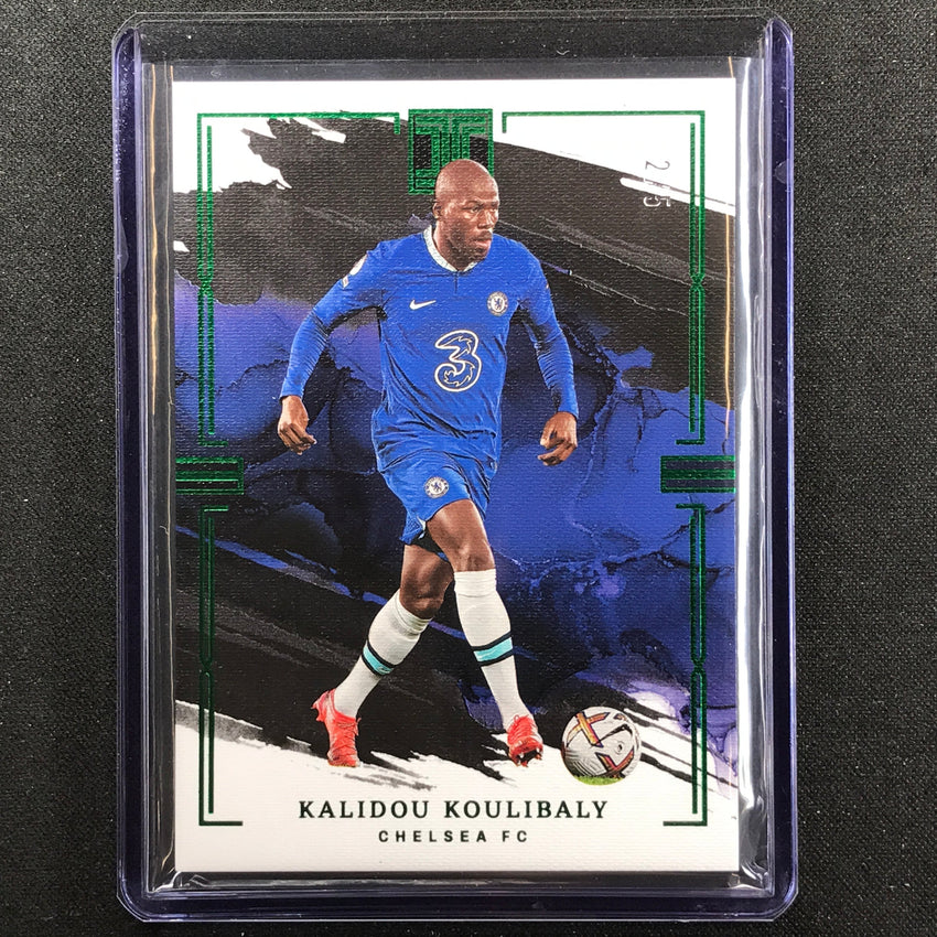 2022-23 Impeccable Epl Kalidou Koulibaly Base Emerald Green 2/5