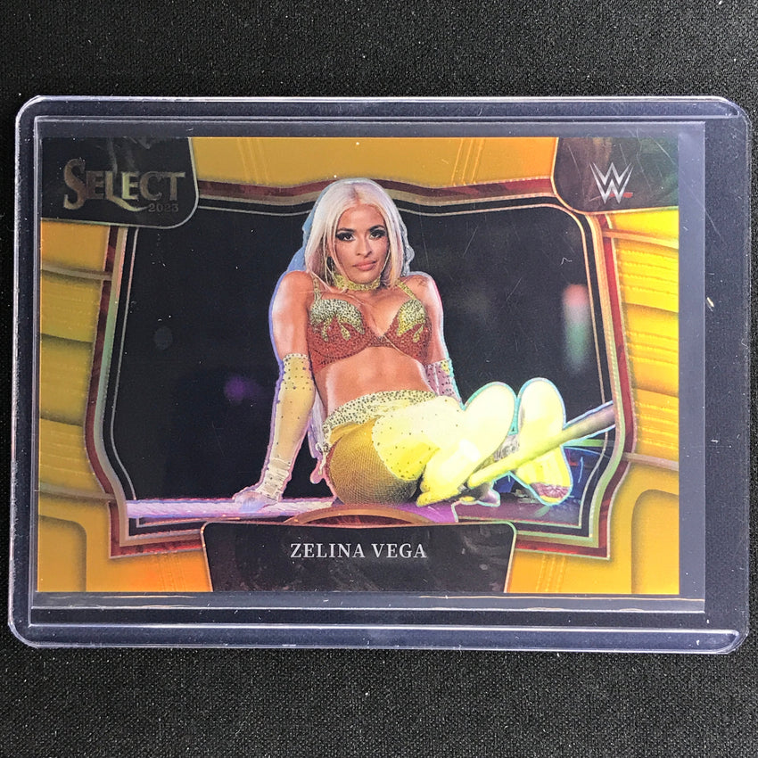 2023 Select Wwe Zelina Vega Ringside Gold Prizm 7/10