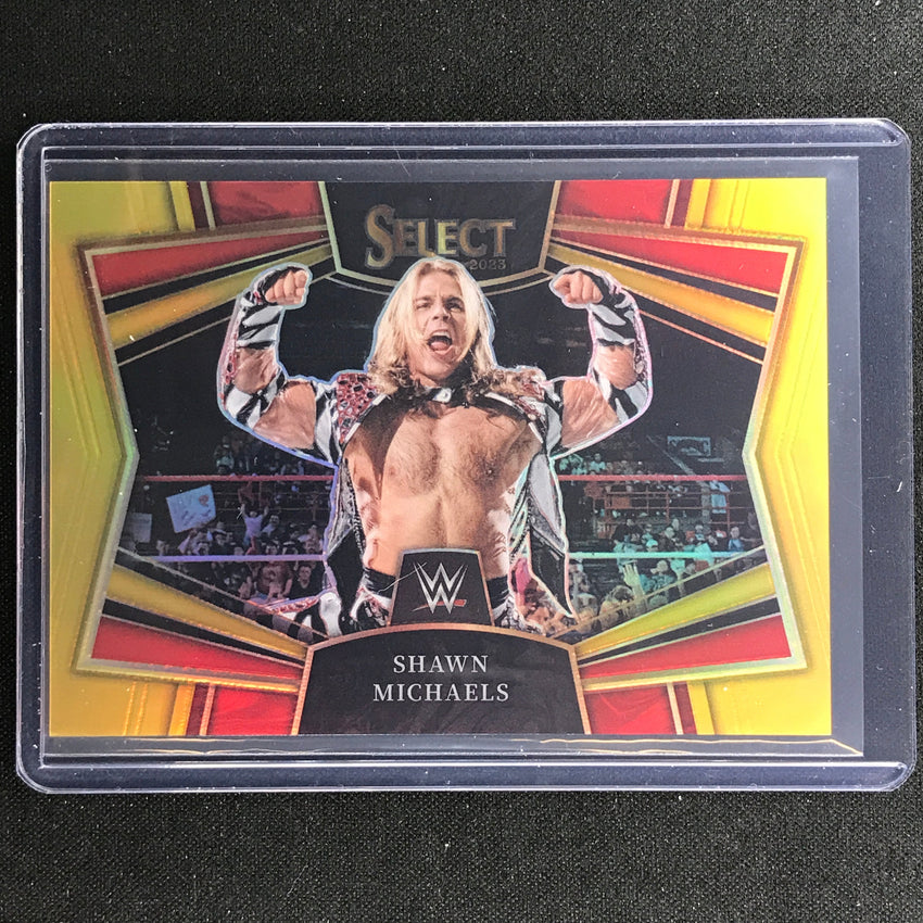 2023 Select Wwe Shawn Michaels Snapshots Gold Prizm 3/10