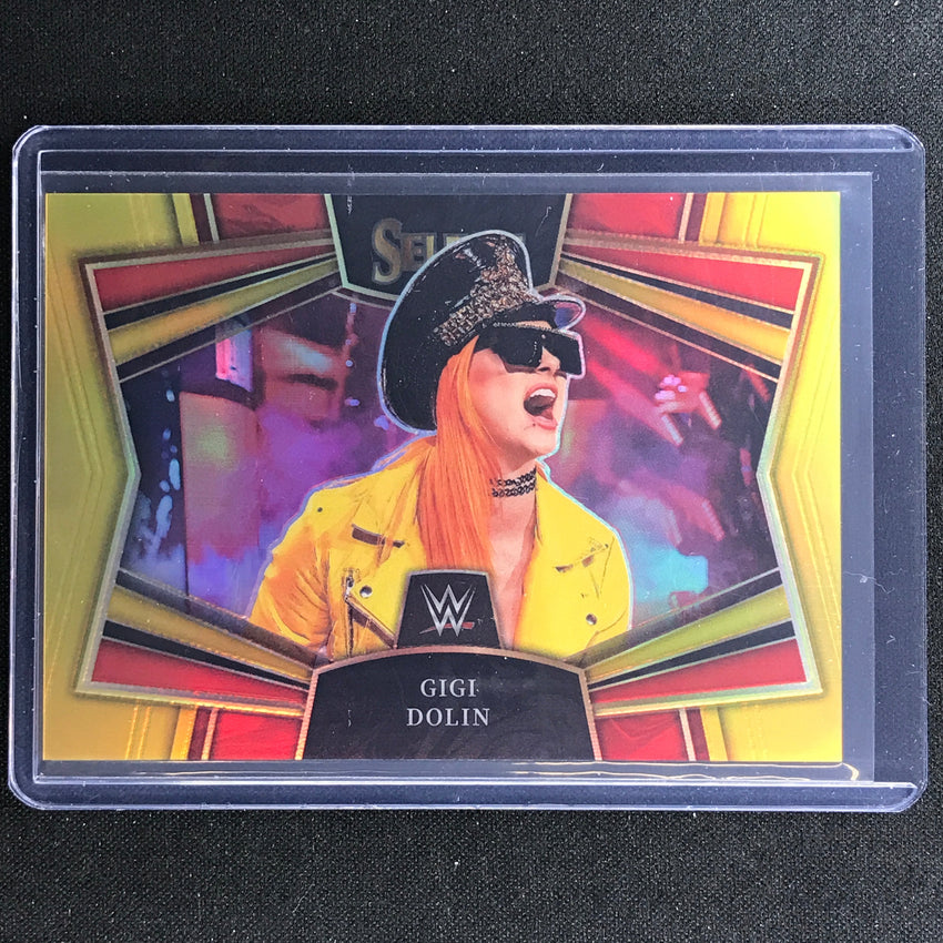 2023 Select Wwe Gigi Dolin Snapshots Gold Prizm 2/10