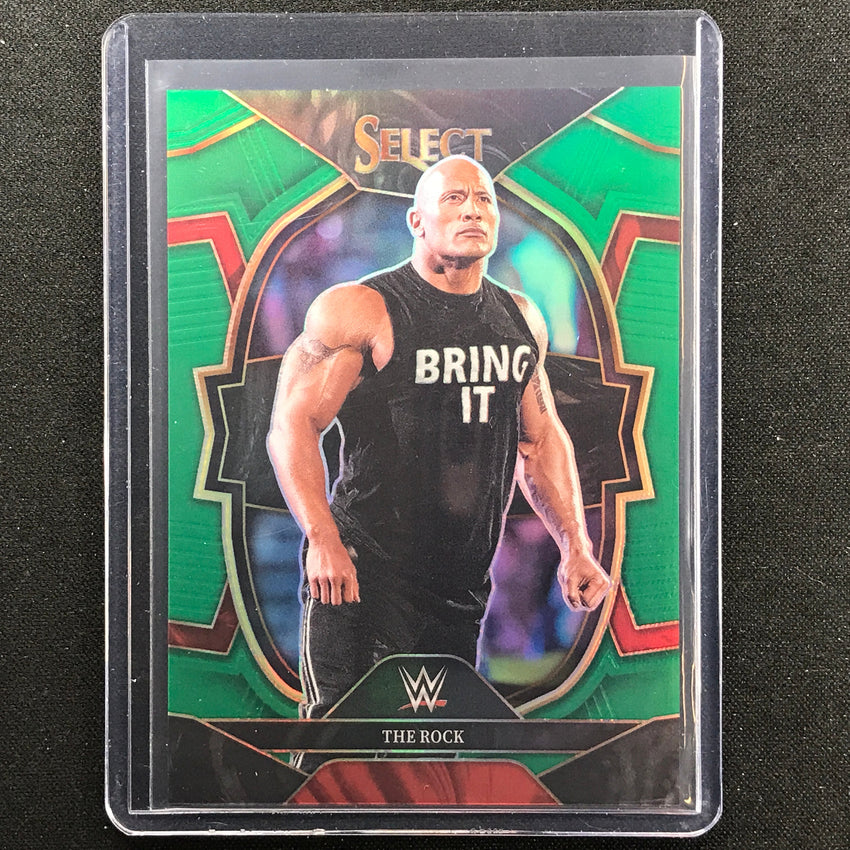 2023 Select Wwe The Rock Concourse Green 5/5