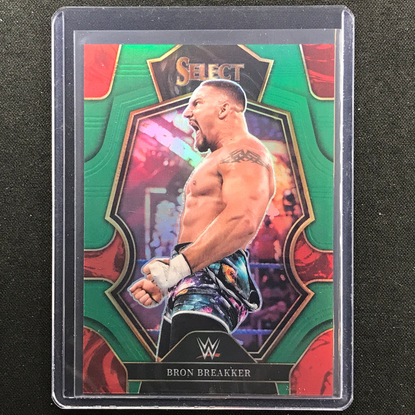 2023 Select WWE Bron Breakker Premier Level Green 1/5