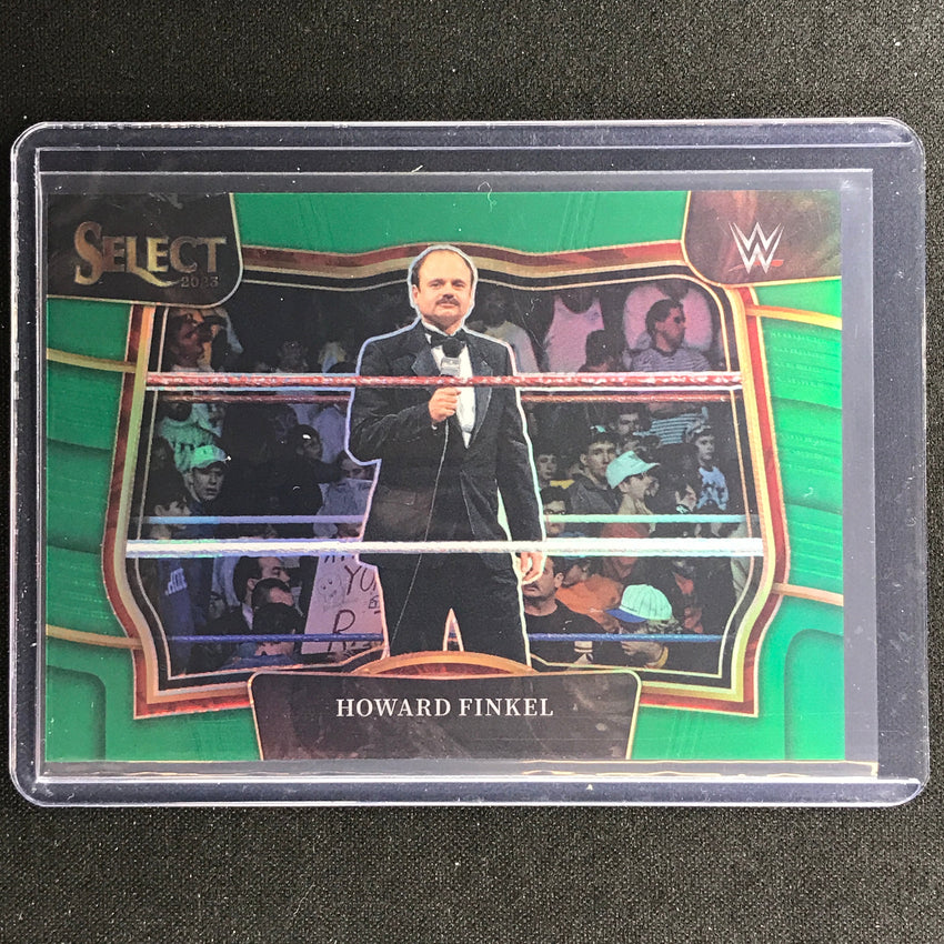 2023 Select Wwe Howard Finkel Ringside Green 5/5