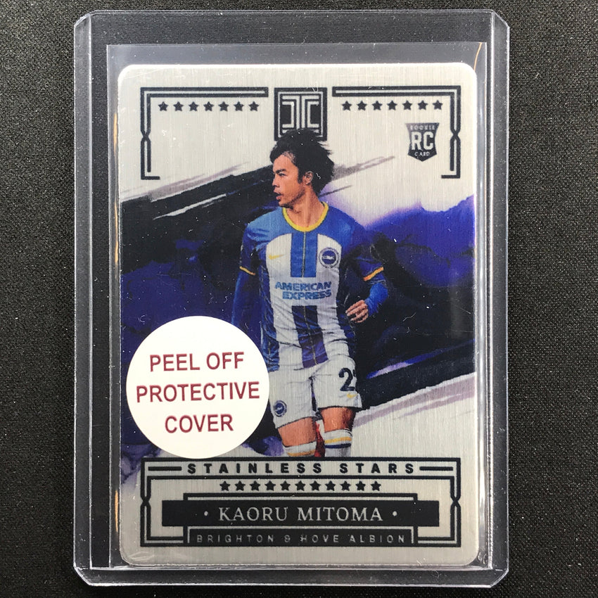 2022-23 Impeccable Epl Kaoru Mitoma Rookie Stainless Stars Metal Silver 46/71