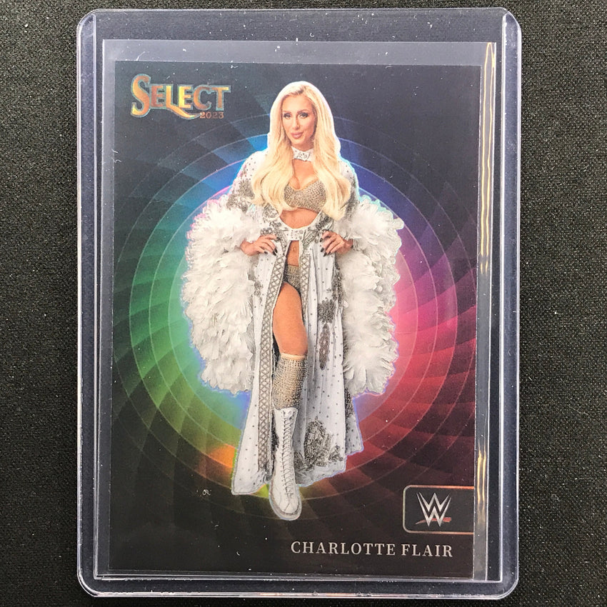 2023 Select Wwe Charlotte Flair Color Wheel Ssp No 4