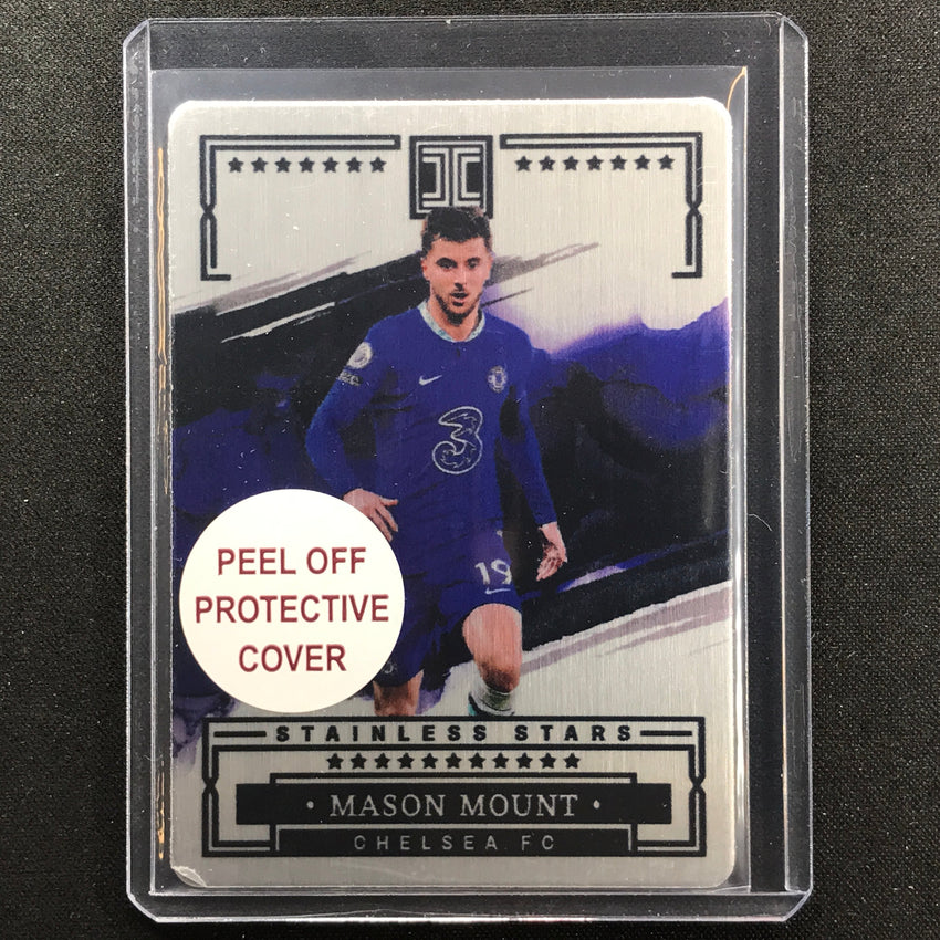 2022-23 Impeccable Epl Mason Mount Stainless Stars Metal Silver 69/71