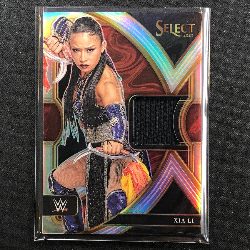2023 Select Wwe Xia Li Selective Swatches Relic Silver Prizm No Xli