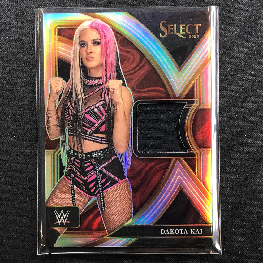 2023 Select Wwe Dakota Kai Selective Swatches Relic Silver Prizm No Dki