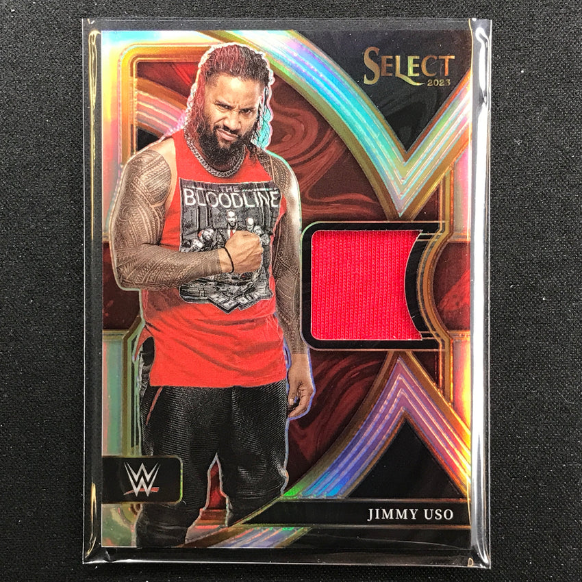 2023 Select Wwe Jimmy Uso Selective Swatches Relic Silver Prizm No Jmu