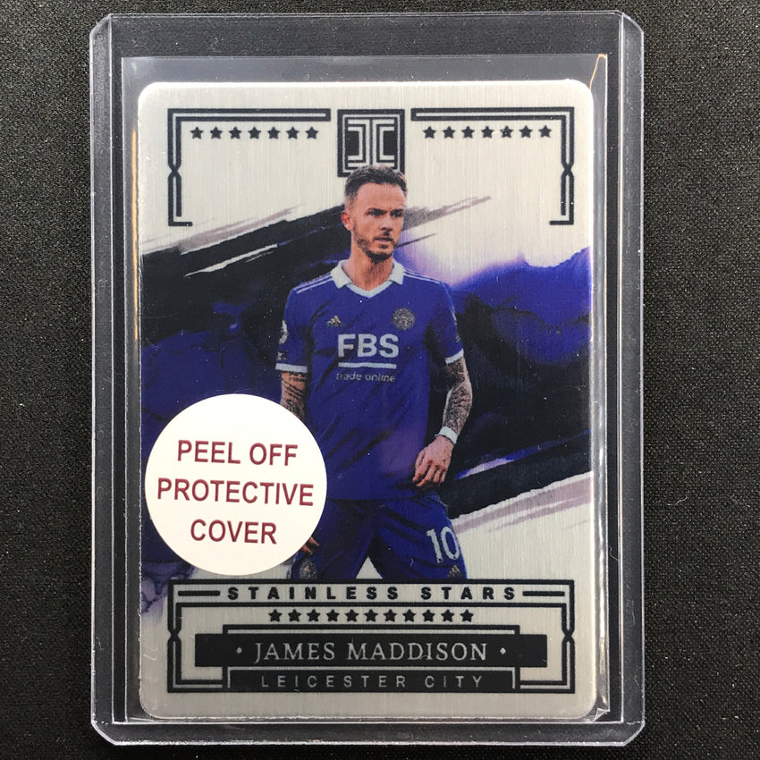 2022-23 Impeccable Epl James Maddison Stainless Stars Metal Silver 32/71