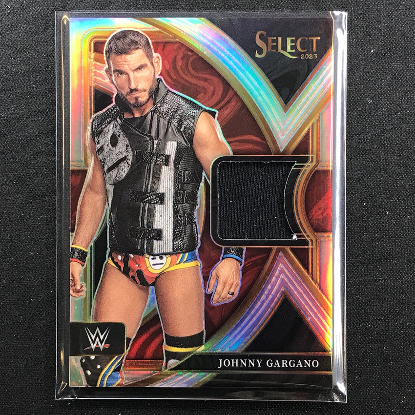 2023 Select Wwe Johnny Gargano Selective Swatches Relic Silver Prizm No Jgn