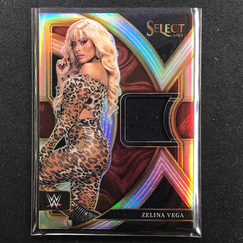2023 Select Wwe Zelina Vega Selective Swatches Relic Silver Prizm No Zvg