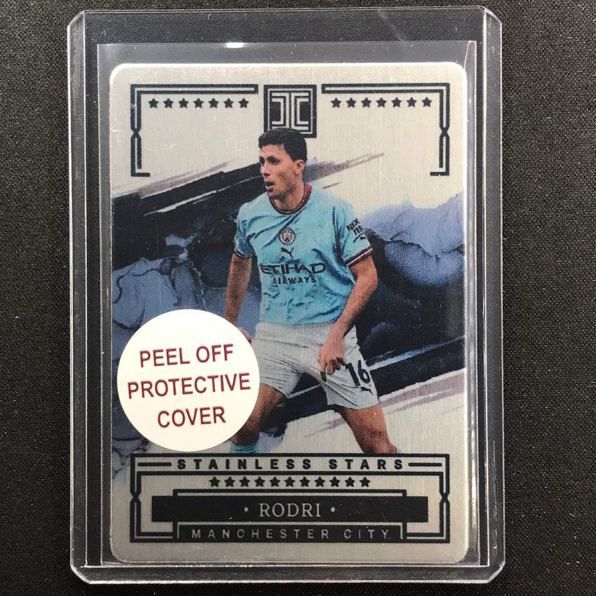 2022-23 Impeccable Epl Rodri Stainless Stars Metal Silver 39/71