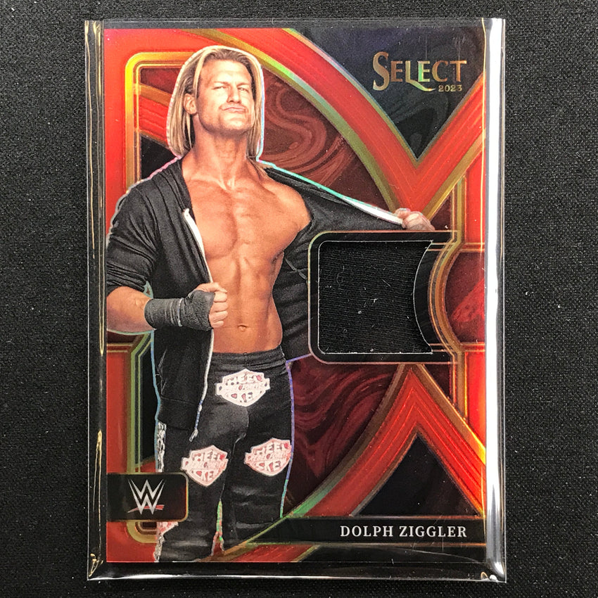 2023 Select Wwe Dolph Ziggler Selective Swatches Relic Red 11/99