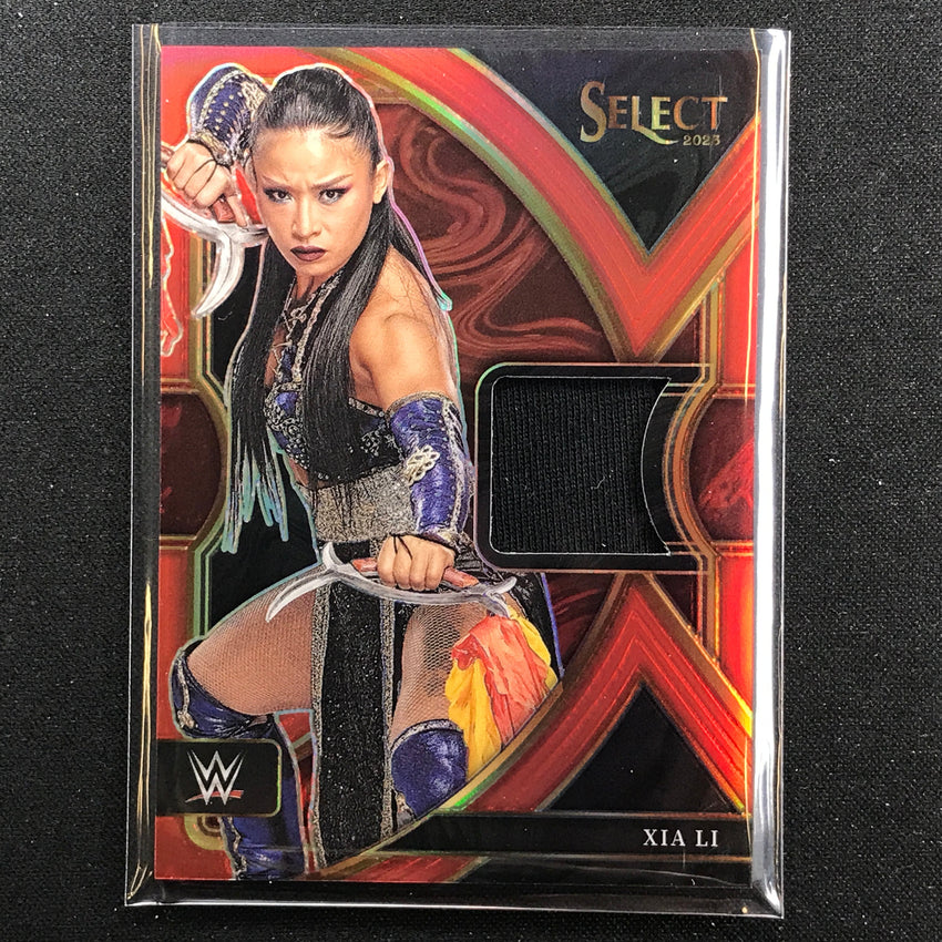 2023 Select Wwe Xia Li Selective Swatches Relic Red 82/99