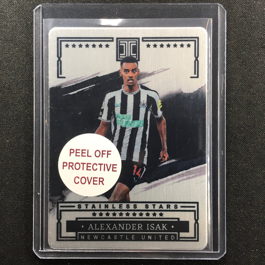 2022-23 Impeccable Epl Alexander Isak Stainless Stars Metal Silver 63/71