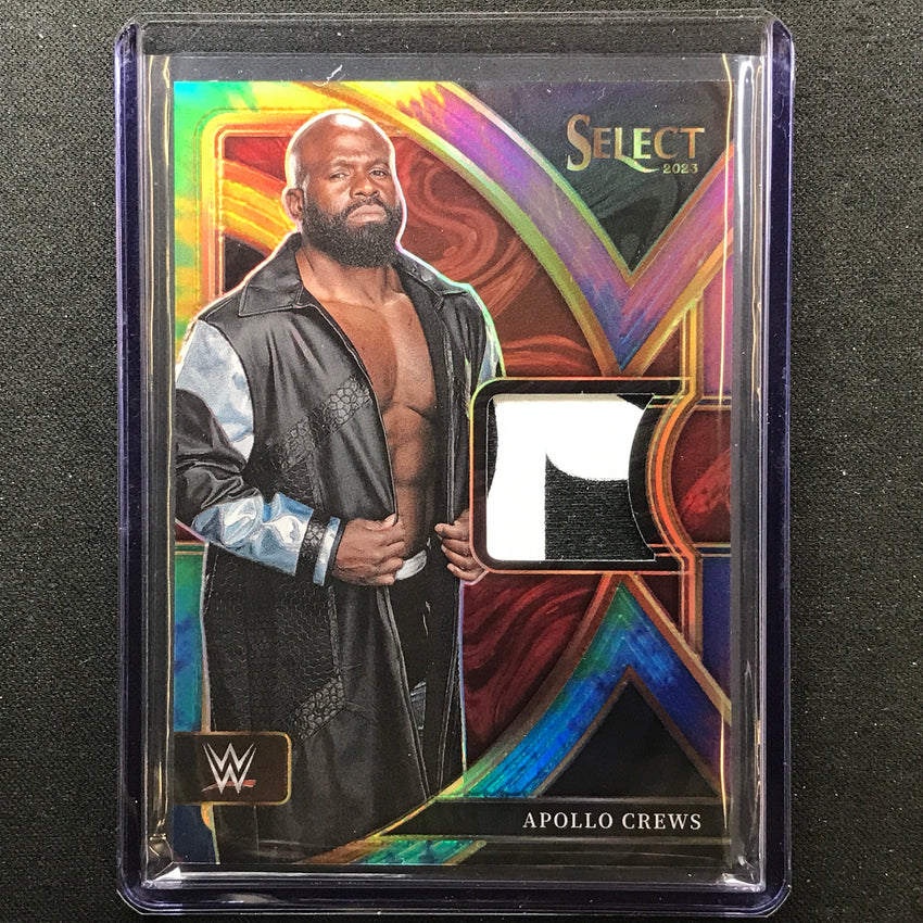 2023 Select Wwe Apollo Crews Selective Swatches Relic Patch Tie-dye 21/25