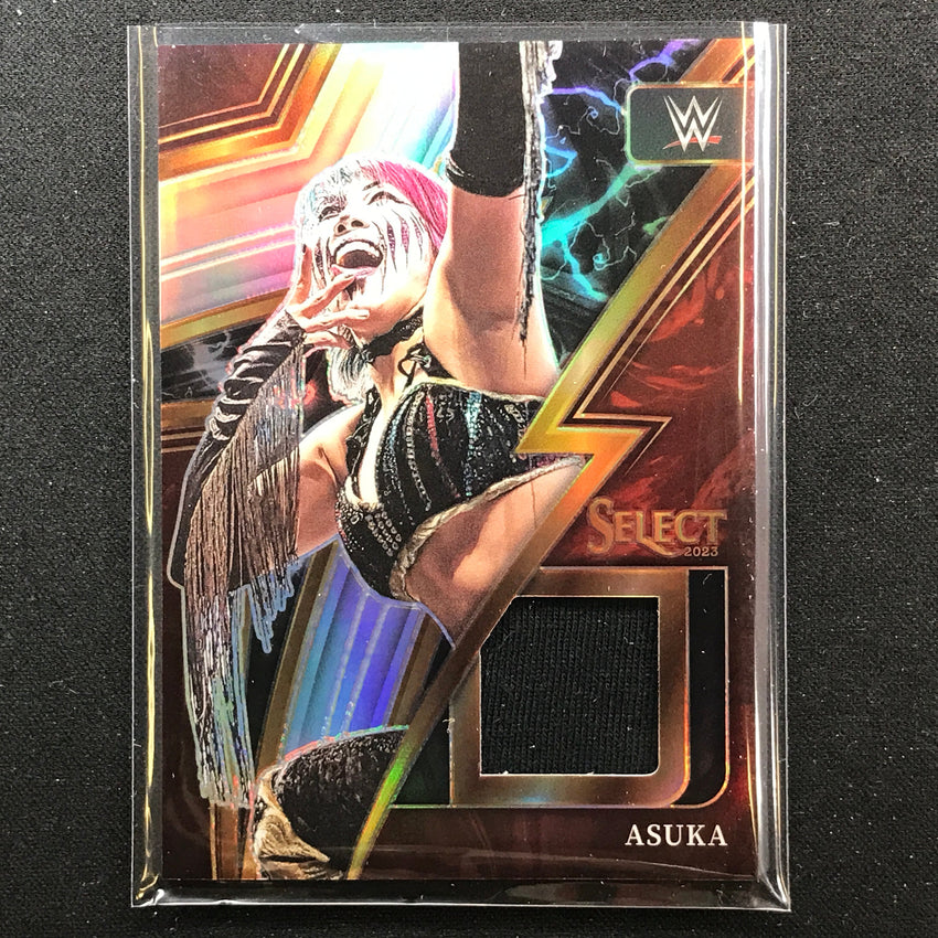 2023 Select Wwe Asuka Sparks Memorabilia Relic Silver Prizm No Ask