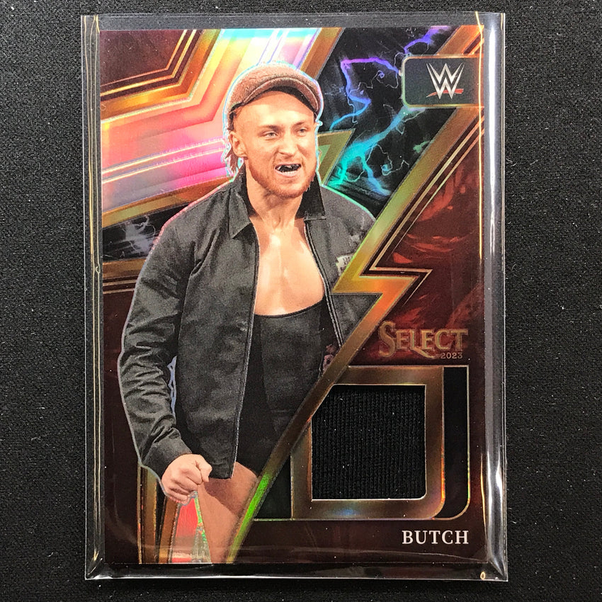 2023 Select WWE BUTCH Sparks Memorabilia Relic Silver Prizm #BTH