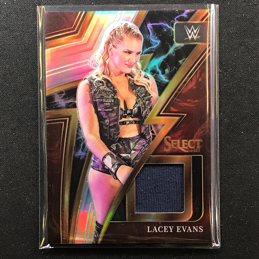 2023 Select Wwe Lacey Evans Sparks Memorabilia Relic Silver Prizm No Lev