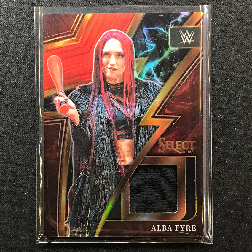 2023 Select Wwe Alba Fyre Sparks Memorabilia Relic Red 91/99