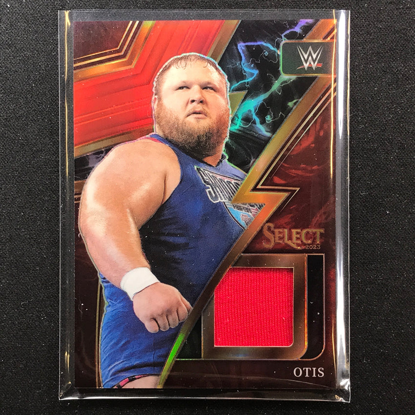 2023 Select Wwe Otis Sparks Memorabilia Relic Red 48/99