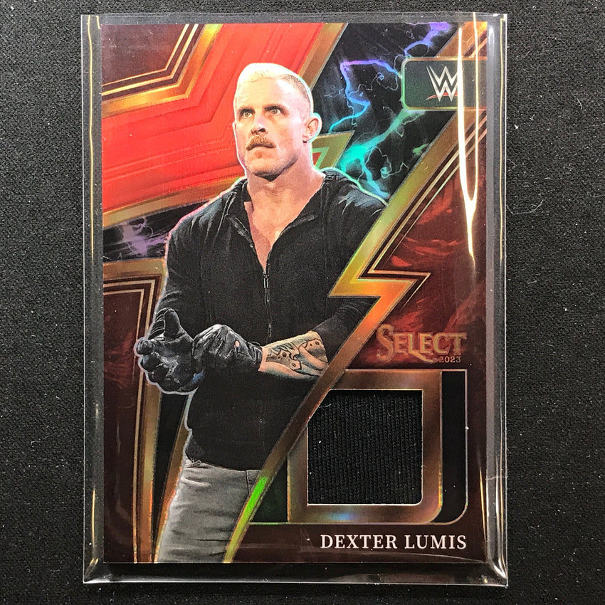 2023 Select Wwe Dexter Lumis Sparks Memorabilia Relic Red 80/99