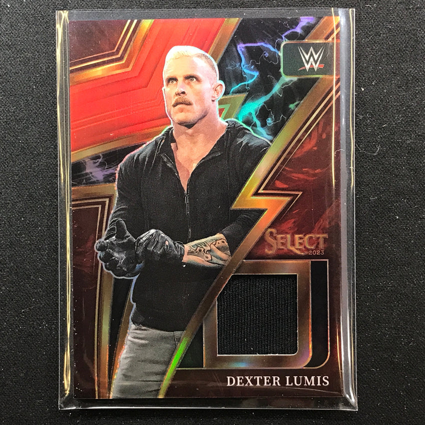 2023 Select Wwe Dexter Lumis Sparks Memorabilia Relic Red 81/99