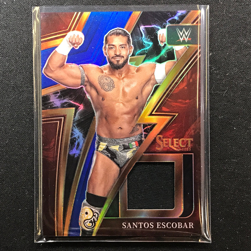 2023 Select Wwe Santos Escobar Sparks Memorabilia Relic Blue 44/49