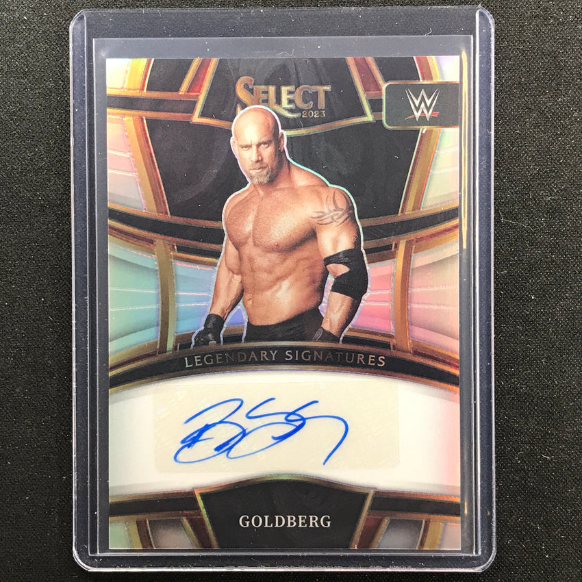 2023 Select Wwe Goldberg Legendary Signatures Auto Silver Prizm No Gbg