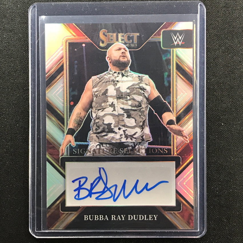 2023 Select Wwe Bubba Ray Dudley Signature Selections Auto Silver Prizm No Brd