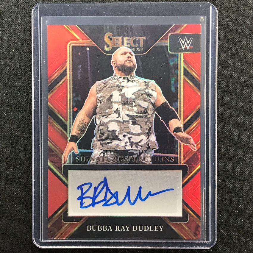 2023 Select Wwe Bubba Ray Dudley Signature Selections Auto Red 4/49