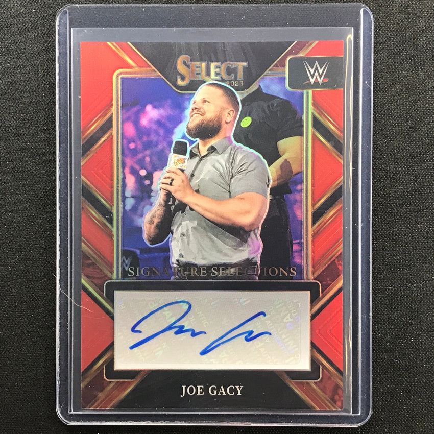2023 Select Wwe Joe Gacy Signature Selections Auto Red 30/49