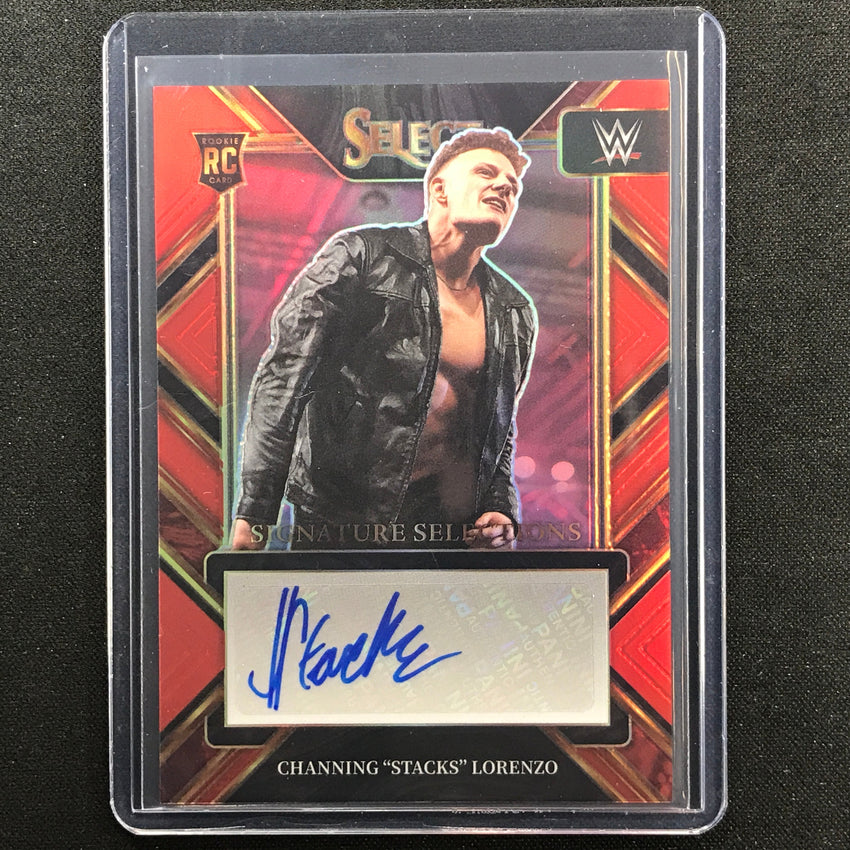 2023 Select Wwe Channing Stacks Lorenzo Signature Selections Rookie Auto 4/49