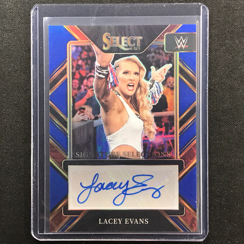 2023 Select Wwe Lacey Evans Signature Selections Auto Blue 26/35